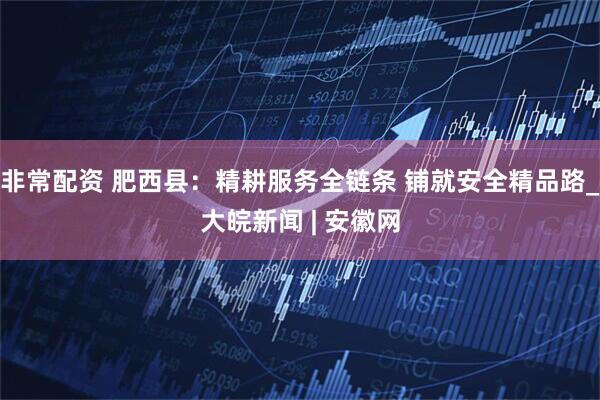 非常配资 肥西县：精耕服务全链条 铺就安全精品路_大皖新闻 | 安徽网